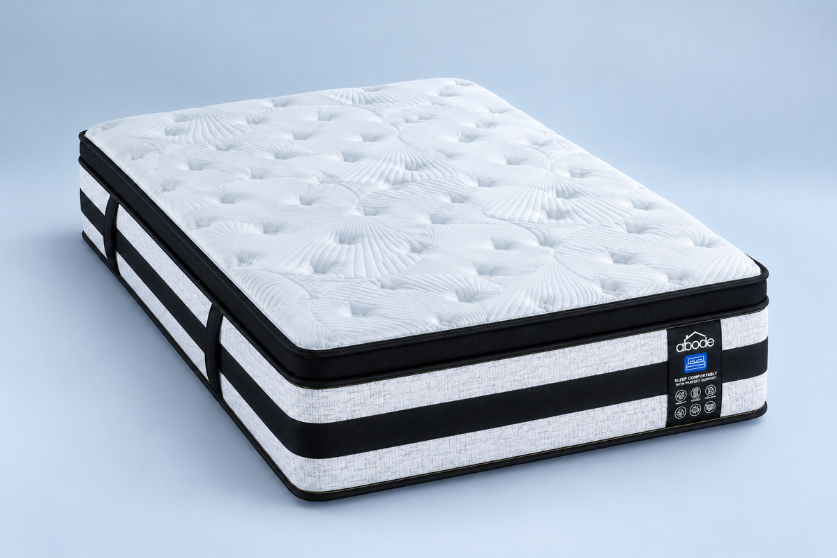 (Back In Stock 15th December) "Riviera" Luxury Pillow Top Pocket Sprung Mattress With 3D Boarder Support King | Double | Single Sizes Available