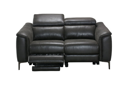 Tahiti Resilience Suede Electric Recliner Sofa Range With USB Charging Ports & Adjustable Headrests