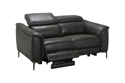 Tahiti Resilience Suede Electric Recliner Sofa Range With USB Charging Ports & Adjustable Headrests