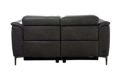 Tahiti Resilience Suede Electric Recliner Sofa Range With USB Charging Ports & Adjustable Headrests