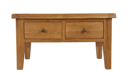 Torino Real Hardwood Oak Coffee Table