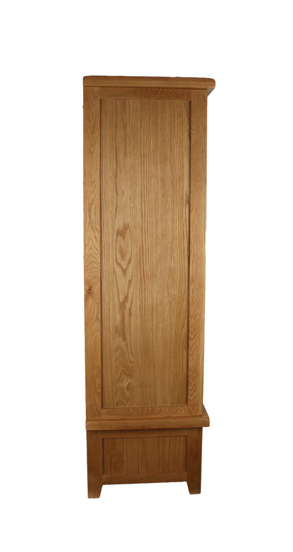 Torino Large Real Hardwood Oak Wardrobe