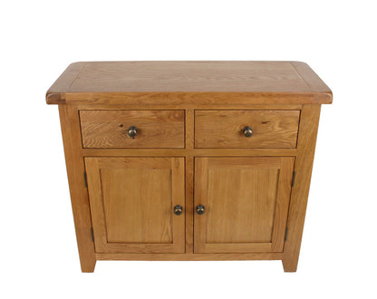 Torino Real Hardwood Oak Medium Sideboard