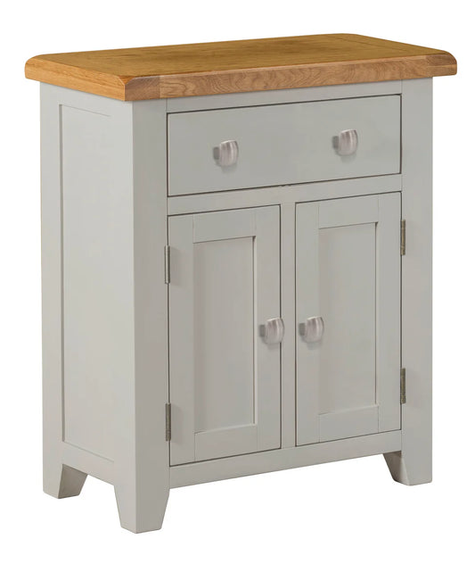 Lucca Real Hardwood Oak Mini Sideboard
