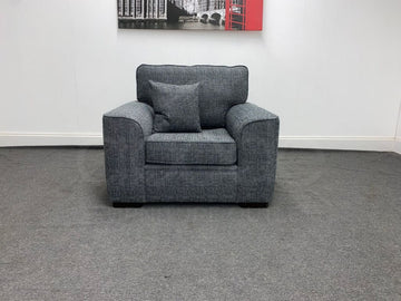 Dfs Millie Express Armchair Sofa - Charcoal Sofas