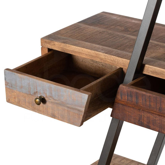 Industrial Bookcase With Drawers Sofas