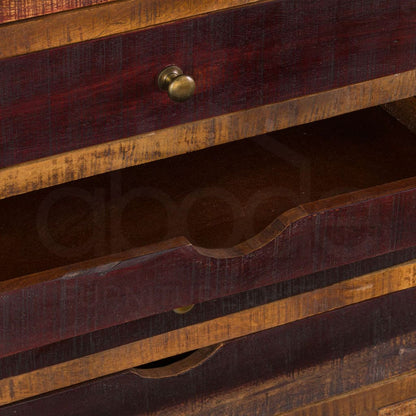 Industrial Multi Draw Chest With Brass Handles Sofas