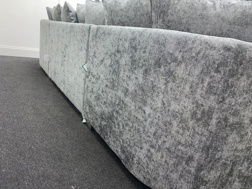 Lawrie Grey U - Shape Corner Sofa Sofas