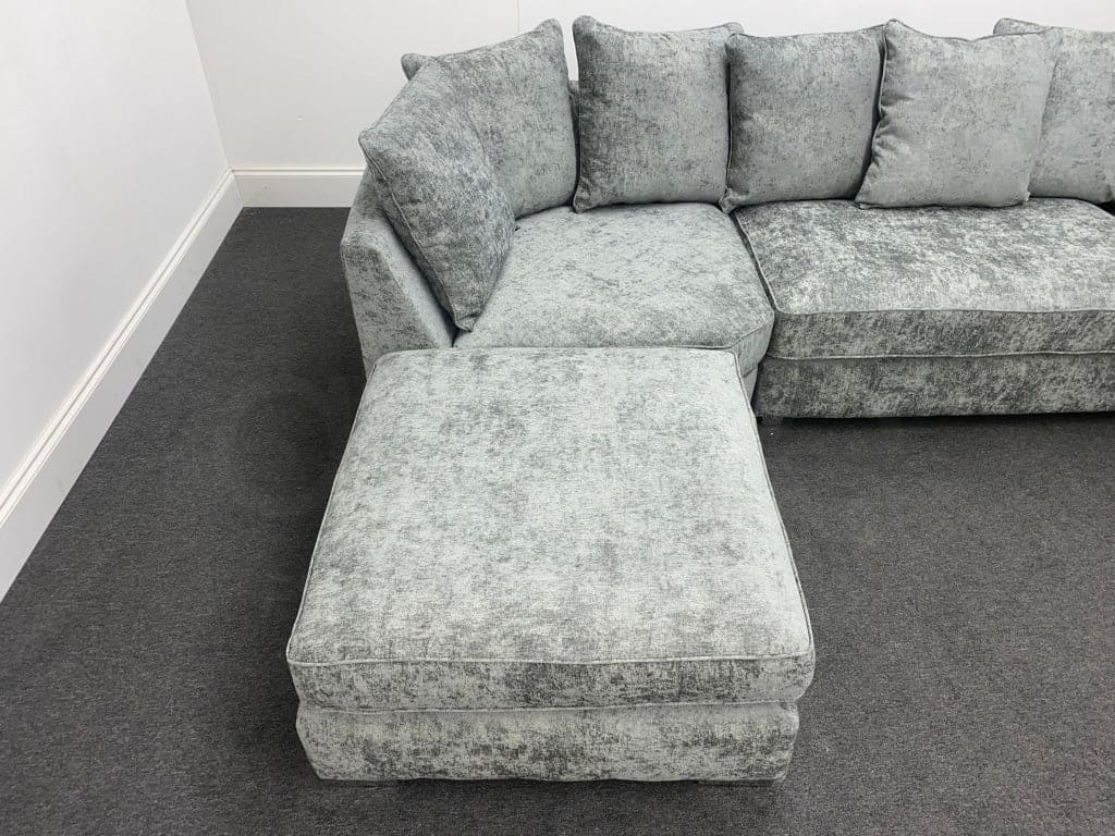 Lawrie Grey U - Shape Corner Sofa Sofas