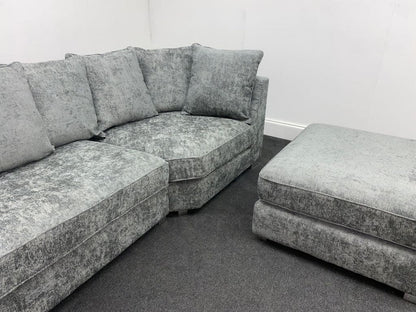 Lawrie Grey U - Shape Corner Sofa Sofas