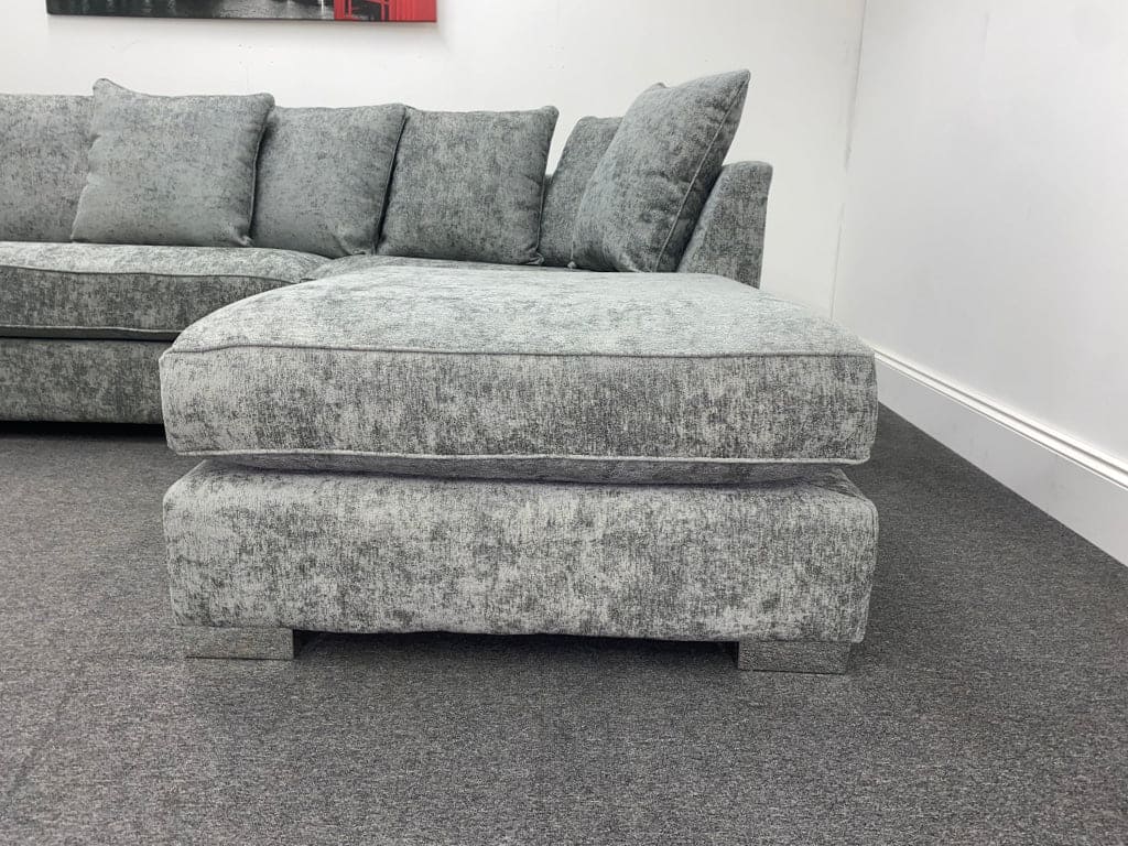 Lawrie Grey U - Shape Corner Sofa Sofas