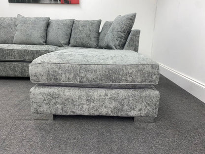 Lawrie Grey U - Shape Corner Sofa Sofas