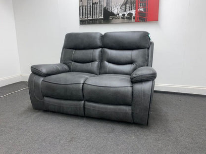 Limited Time Offer! New Vinson Express Smart Tech 2 Seater Fabric Power Recliner Sofa Sofas