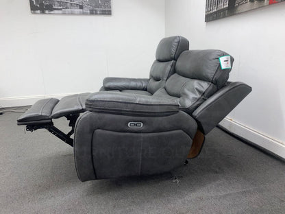 Limited Time Offer! New Vinson Express Smart Tech 2 Seater Fabric Power Recliner Sofa Sofas