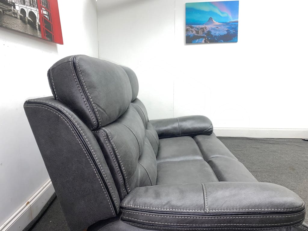 Limited Time Offer! New Vinson Express Smart Tech 2 Seater Fabric Power Recliner Sofa Sofas