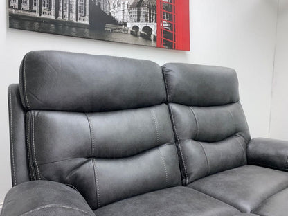 Limited Time Offer! New Vinson Express Smart Tech 2 Seater Fabric Power Recliner Sofa Sofas