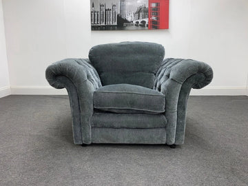 Loch Leven Grey Fabric Armchair Sofas