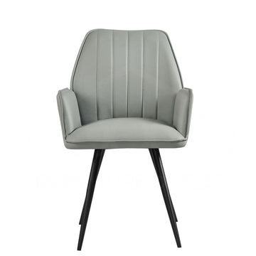 Orissa Light Grey Pu Dining Chair Dining Chair