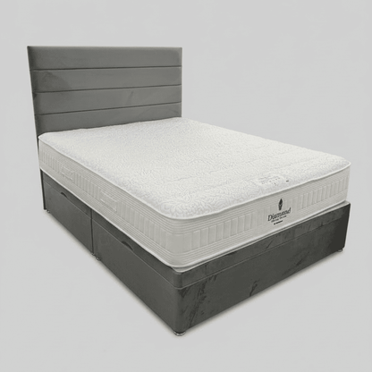 Diam 1000 Pocket Mattress & Divan Bed Package - Available In 3ft Single, 4'6ft Double Or 5ft King