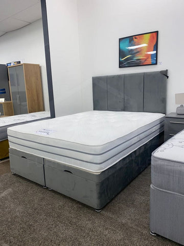 This Whole Bed - Emerald 1000 Pocket Sprung Mattress & Divan Package Superking 6Ft