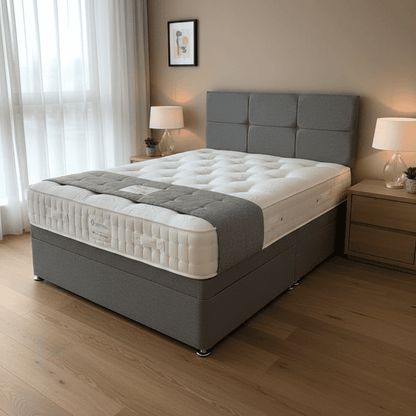 Flexo - Ortho Sprung Extra Firm Mattress & Divan Bed Package - Available In 3ft Single, 4'6ft Double or 5ft King