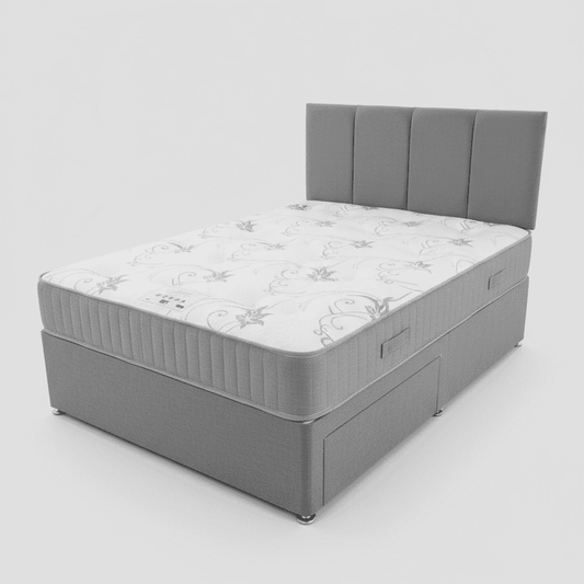Lion Orthopaedic Memory Foam Mattress & Divan Bed Package - Available in 3ft Single, 4'6 Double or 5ft King