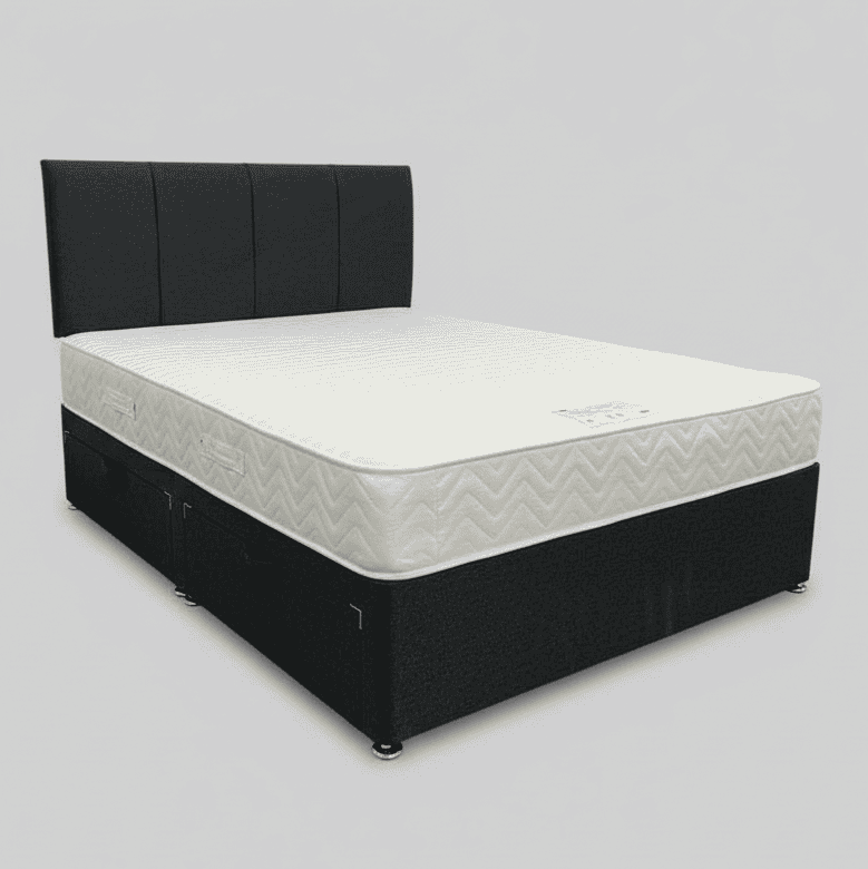 Orthopaedic Extra Firm Mattress & Divan Bed Package Available In 3ft Single, 4'6ft Double or 5ft King