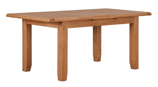 Torino Real Hardwood Oak 1.2 - 1.5m Extending Dining Table